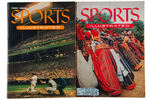 "SPORTS ILLUSTRATED" FIRST & SECOND ISSUE MAGAZINES COMPLETE WITH BASEBALL CARDS FOLDOUTS.