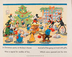 DISNEY STUDIO 1935 CHRISTMAS CARD.