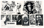 POSTCARD LOT OF 33 FROM 1940 ANTI-FDR THROUGH 1980 REAGAN/CARTER.