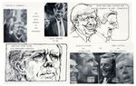 POSTCARD LOT OF 33 FROM 1940 ANTI-FDR THROUGH 1980 REAGAN/CARTER.