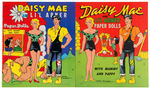 LI'L ABNER AND DAISY MAE PAPER DOLLS & COLORING BOOK TRIO.