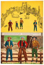 "HOPALONG CASSIDY" PUNCH-OUT BOOK.