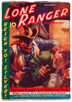 "THE LONE RANGER MAGAZINE" PULP FINAL ISSUE.