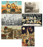 LUNA PARK POSTCARD LOT.