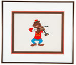 ANDY PANDA "THE BANDMASTER" FRAMED ANIMATION CEL.