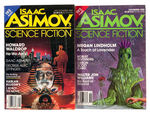 HANK JANKUS "ISAAC ASIMOV'S SCIENCE FICTION" ORIGINAL ART PAIR.