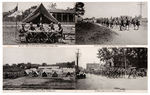 WWI "CAMP WHITNEY"/1924 AMERICAN LEGION PARADE POSTCARD LOT.