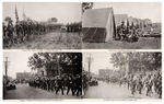 WWI "CAMP WHITNEY"/1924 AMERICAN LEGION PARADE POSTCARD LOT.