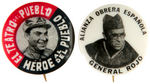 SPANISH CIVIL WAR RARE BUTTONS INCLUDING HEROES.