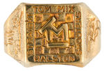 MINT TOM MIX RALSTON LOGO RING 1935.