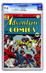 ADVENTURE COMICS #97 APRIL/MAY 1945 CGC 9.4 OFF-WHITE PAGES BIG APPLE COPY.