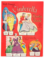 UNUSED "CINDERELLA HANKY BOOK" WITH CUT-OUTS.