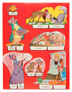 UNUSED "CINDERELLA HANKY BOOK" WITH CUT-OUTS.