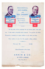 NRA FLAG MAKER & FDR LICENSE MANUFACTURES SALES SHEETS.