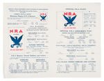 NRA FLAG MAKER & FDR LICENSE MANUFACTURES SALES SHEETS.