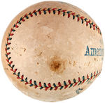 WALTER JOHNSON & CLARK GRIFFITH SIGNED BASEBALL.