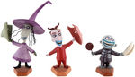 "WDCC THE NIGHTMARE BEFORE CHRISTMAS" OOGIE BOOGIE WITH LOCK, SHOCK AND BARREL.