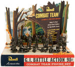 REVELL "G.I. BATTLE ACTION - COMBAT TEAM" BOXED STORE DISPLAY & SIGN.