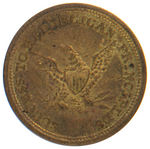 LINCOLN EARLY 1860 MEDALET, DeWITT # 1860-59.