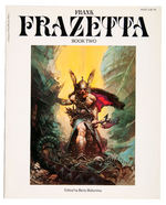 FRANK FRAZETTA SIGNED BOOK.