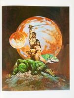 FRANK FRAZETTA SIGNED BOOK.