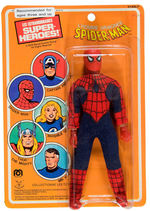 “SPIDER-MAN” FRENCH ISSUE MEGO FIGURE ON CARD.