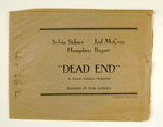 HUMPHREY BOGART "DEAD END" LOBBY CARD SET WITH ENVELOPE.