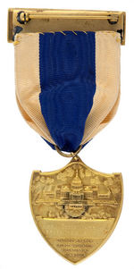 "UNITED STATES GEORGE WASHINGTON BICENTENNIAL COMMISSION" MEDAL AWARDED TO MRS. J. BORDEN HARRIMAN.