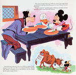 "MICKEY AND THE BEANSTALK" ORIGINAL RECORD STORYBOOK ART.