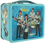 "THE BEATLES" METAL LUNCH BOX WITH THERMOS.