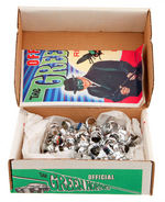 "THE GREEN HORNET RING" FLICKER/FLASHER FULL DISPLAY BOX.