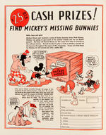 "MICKEY MOUSE MAGAZINE" VOL. 5 NO. 7 APRIL 1940.