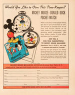 "MICKEY MOUSE MAGAZINE" VOL. 5 NO. 7 APRIL 1940.