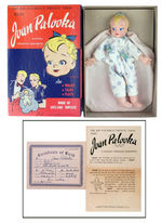 "BABY JOAN PALOOKA" DOLL/PUPPET IN ORIGINAL BOX.