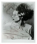 ELSA LANCHESTER “THE BRIDE OF FRANKENSTEIN” SIGNED PHOTO WITH SKETCH.