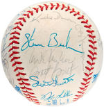 1989 WORLD SERIES SAN FRANCISCO GIANTS TEAM-SIGNED BASEBALL.