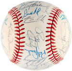 1989 WORLD SERIES SAN FRANCISCO GIANTS TEAM-SIGNED BASEBALL.