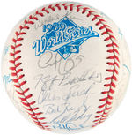 1989 WORLD SERIES SAN FRANCISCO GIANTS TEAM-SIGNED BASEBALL.