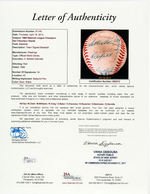 1989 WORLD SERIES SAN FRANCISCO GIANTS TEAM-SIGNED BASEBALL.