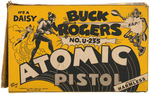 "BUCK ROGERS U-235 ATOMIC PISTOL" BOXED DAISY GUN (SILVER FINISH VARIETY).