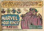 MARVEL MOOD RING FEATURING SPIDER-MAN.