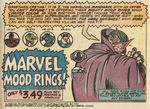 MARVEL MOOD RING FEATURING THE INCREDIBLE HULK.