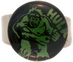 MARVEL MOOD RING FEATURING THE INCREDIBLE HULK.