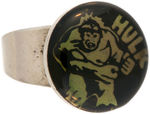 MARVEL MOOD RING FEATURING THE INCREDIBLE HULK.