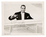 DUKE ELLINGTON & BAND SIGNED PUBLICITY PHOTO & PROGRAM.