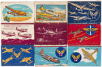 WORLD WAR II ARMY AIR CORPS & NAVY OVER-SIZED MATCHBOOK LOT.
