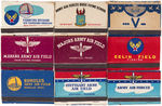 WORLD WAR II ARMY AIR CORPS & NAVY OVER-SIZED MATCHBOOK LOT.