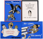 WORLD WAR II ANTI-AXIS & SERVICEMAN GREETING CARD LOT.