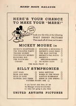 "MICKEY MOUSE MAGAZINE" RARE FIRST SERIES ISSUE.