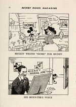 "MICKEY MOUSE MAGAZINE" RARE FIRST SERIES ISSUE.